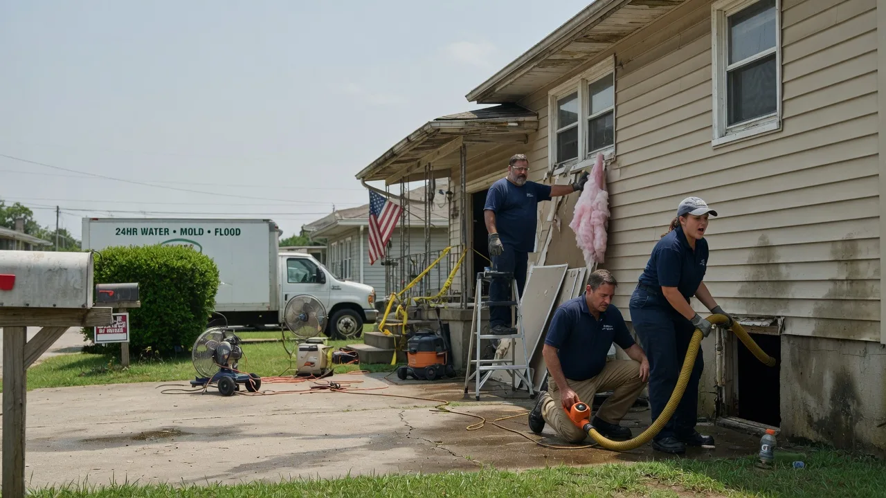 Water Damage Repair in Benedict, ND near me
